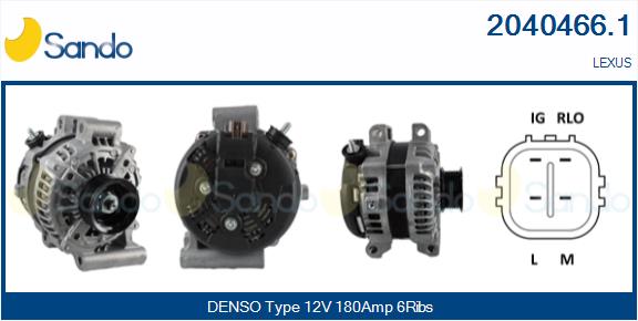 SANDO 2040466.1 Alternatore