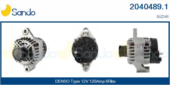 SANDO 2040489.1 Alternatore