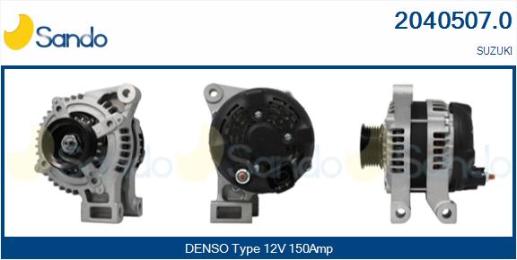 SANDO 2040507.0 Alternatore