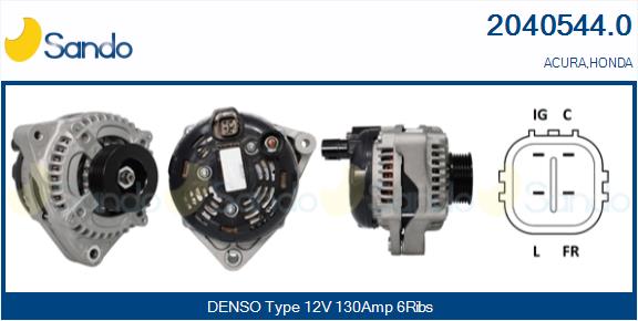 SANDO 2040544.0 Alternatore