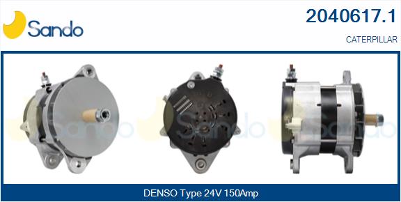 SANDO 2040617.1 Alternatore