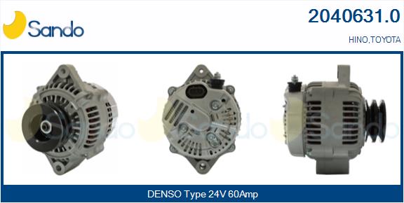 SANDO 2040631.0 Alternatore
