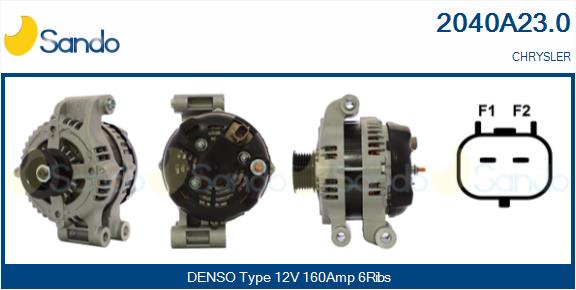 SANDO 2040A23.0 Alternatore
