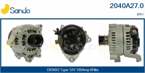 SANDO 2040A27.0 Alternatore