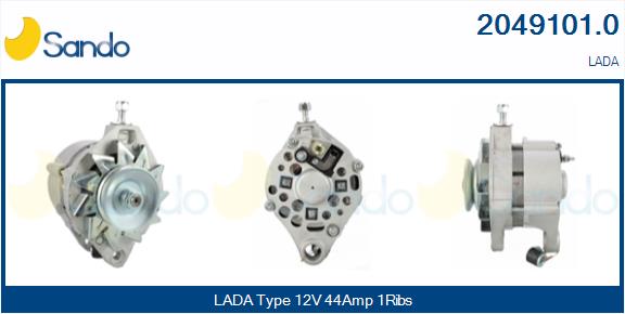 SANDO 2049101.0 Alternatore