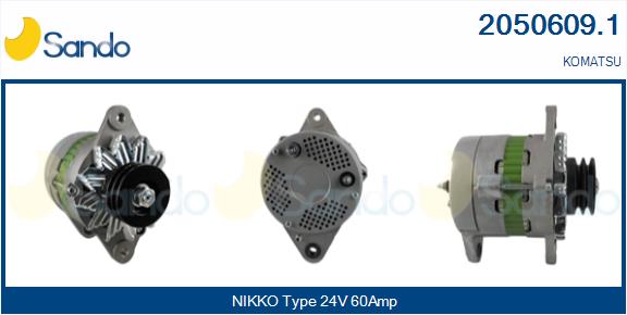 SANDO 2050609.1 Alternatore