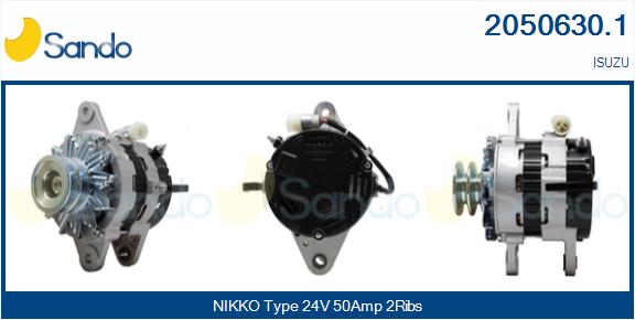 SANDO 2050630.1 Alternatore