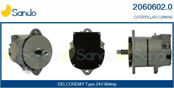 SANDO 2060602.0 Alternatore