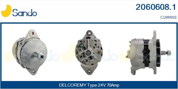 SANDO 2060608.1 Alternatore