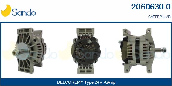 SANDO 2060630.0 Alternatore