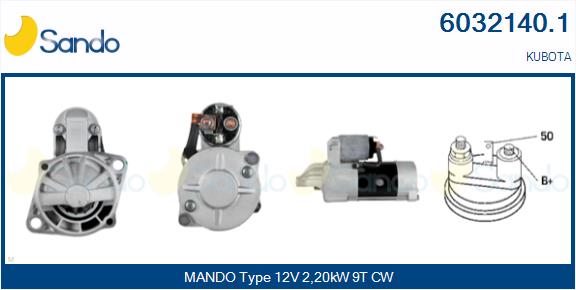 SANDO 6032140.1 Motorino...
