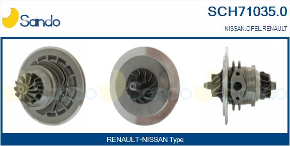 SANDO SCH71035.0 Coreassy,...