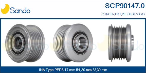 SANDO SCP90147.0 Puleggia...