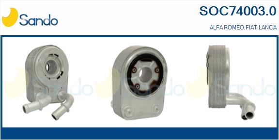 SANDO SOC74003.0 Radiatore...