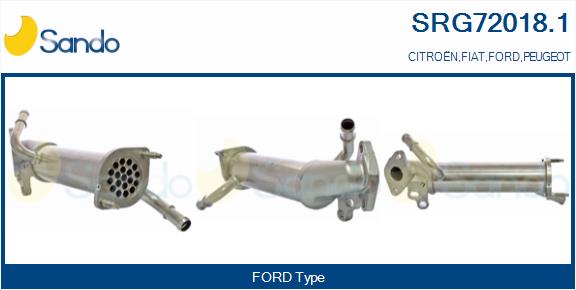 SANDO SRG72018.1 Radiatore,...