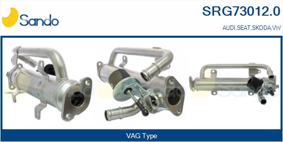 SANDO SRG73012.0 Radiatore,...