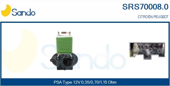 SANDO SRS70008.0...