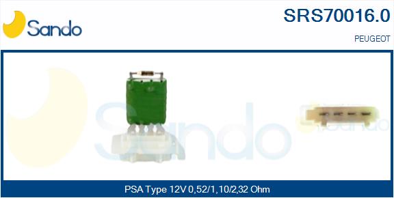SANDO SRS70016.0...
