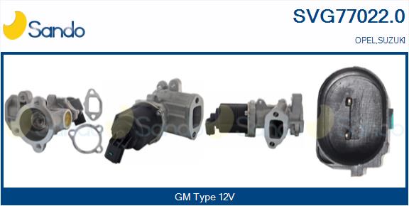 SANDO SVG77022.0 Valvola...