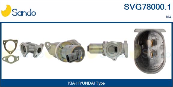 SANDO SVG78000.1 Valvola...