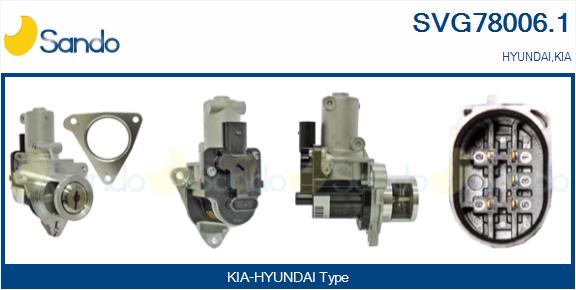 SANDO SVG78006.1 Valvola...
