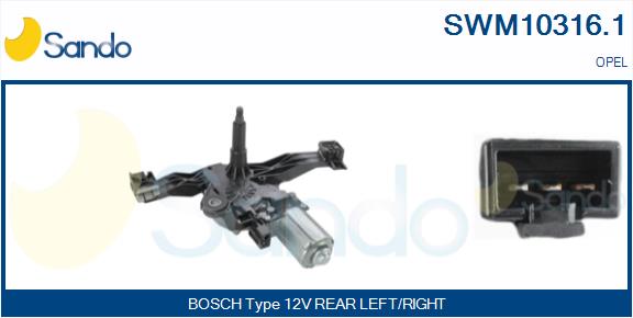 SANDO SWM10316.1 Motore...
