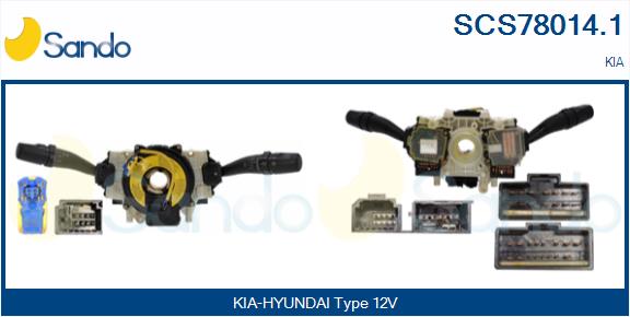 SANDO SCS78014.1 Leva devio...