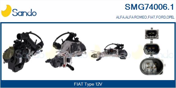 SANDO SMG74006.1 Modulo EGR