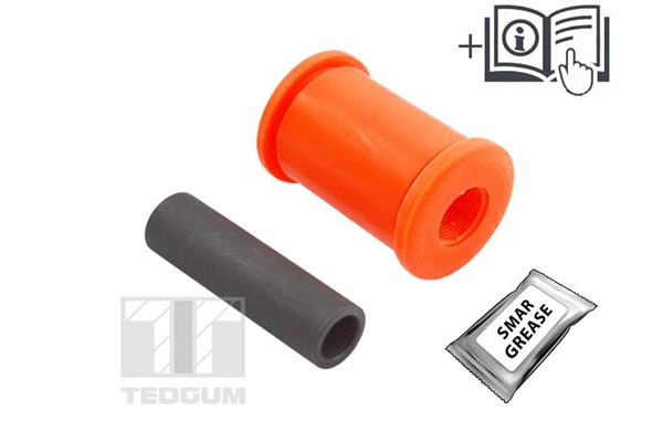 TEDGUM TED39115 Mounting, leaf spring