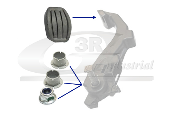 3RG 24261 Clutch Pedal for...