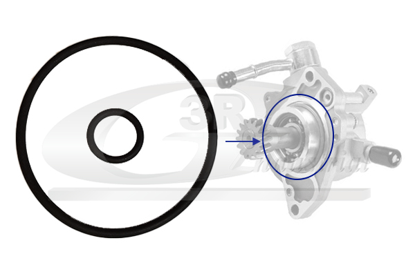 3RG 74802 Seal Set, vacuum...