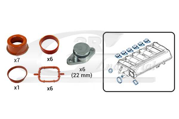 3RG 85136 Packningssats,...