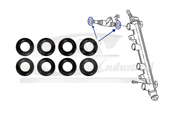3RG 99714 Seal Ring Set,...