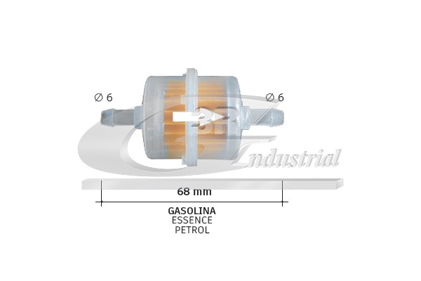 3RG B2001 Bränslefilter