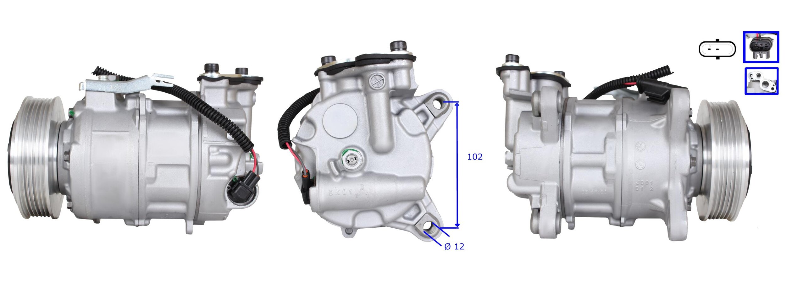 DRI 700511053 Kompressor, Klimaanlage
