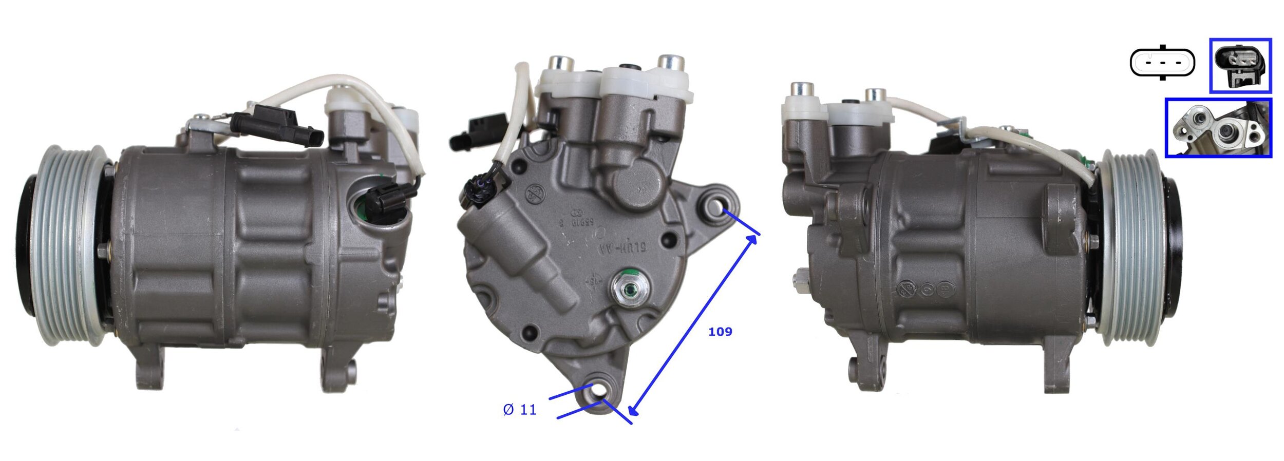 DRI 700511346 Kompressor, Klimaanlage