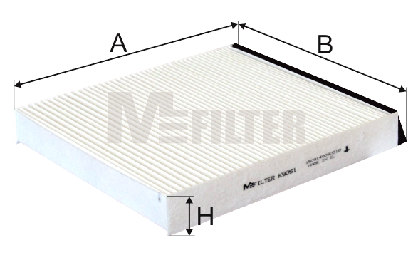 MFILTER K 9051 Filtre, air...