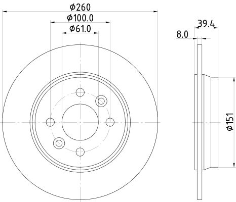 HELLA PAGID 8DD 355 135-231...