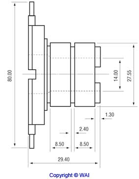 WAI 28-81852 Slip Ring,...