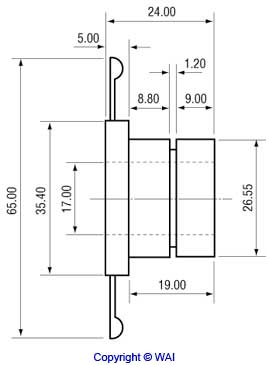 WAI 28-92852 Slip Ring,...