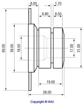 WAI 28-94850 Slip Ring,...