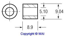 WAI 62-91200 Bush, starter...