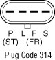 WAI 8292N-DRC Alternator