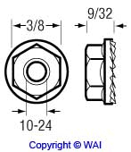 WAI 84-2302 Nut