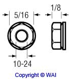 WAI 84-2303 Nut