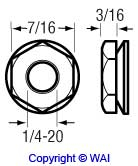 WAI 84-2401 Nut