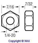 WAI 84-2405 Nut