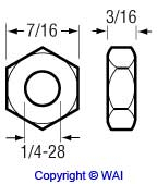 WAI 84-2406 Nut