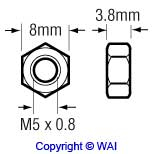 WAI 85-2304 Nut