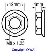 WAI 85-2407 Nut